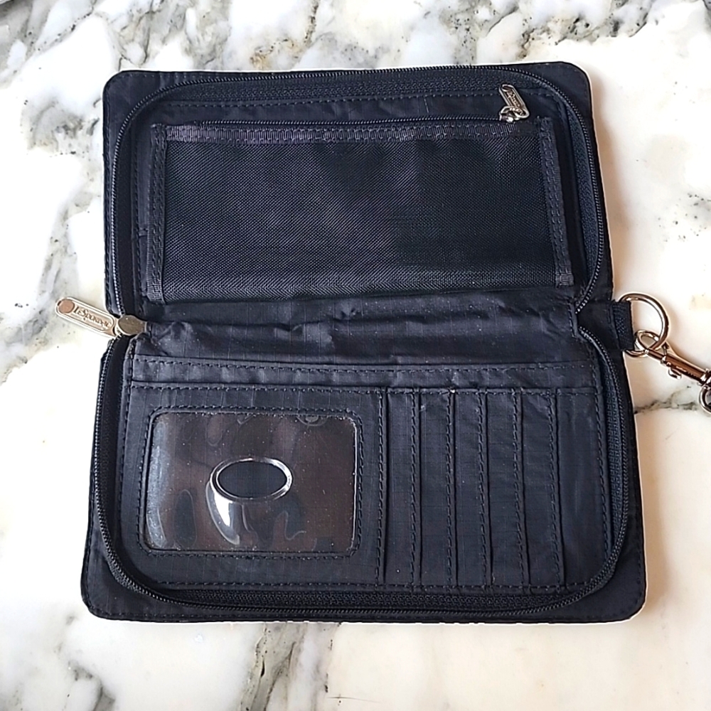 Lesportsac Musical Black and White Clutch - Picture 8 of 12